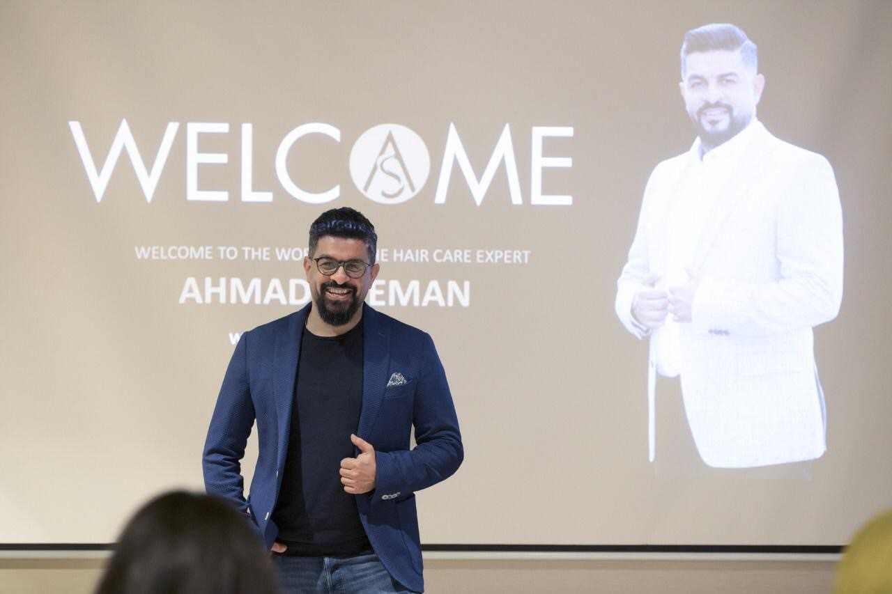 AS HAIR CARE Masterclass in Jeddah & Casablanca ahmad sleiman